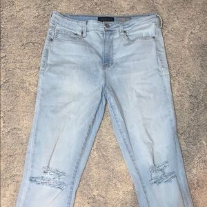 Light Wash High Waisted Jeggings